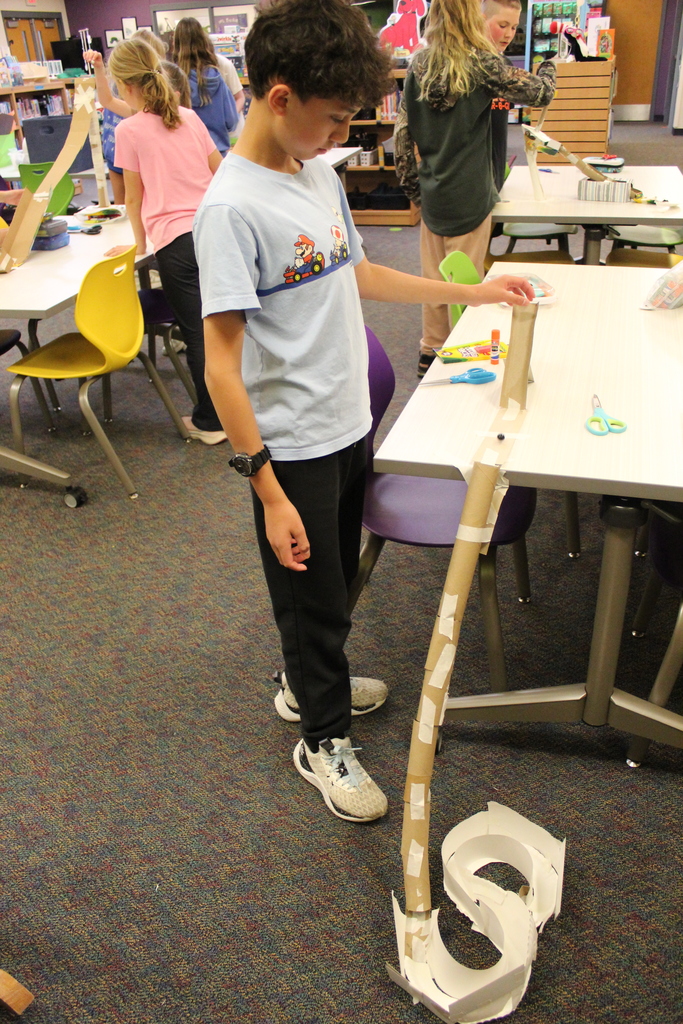 Creative Collaborators marble roller coaster build