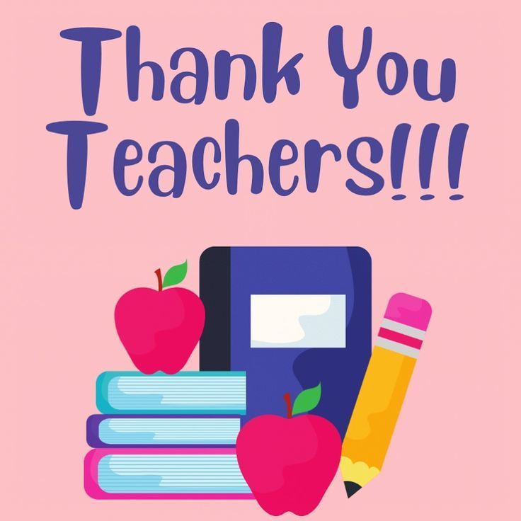 Teacher appreciation