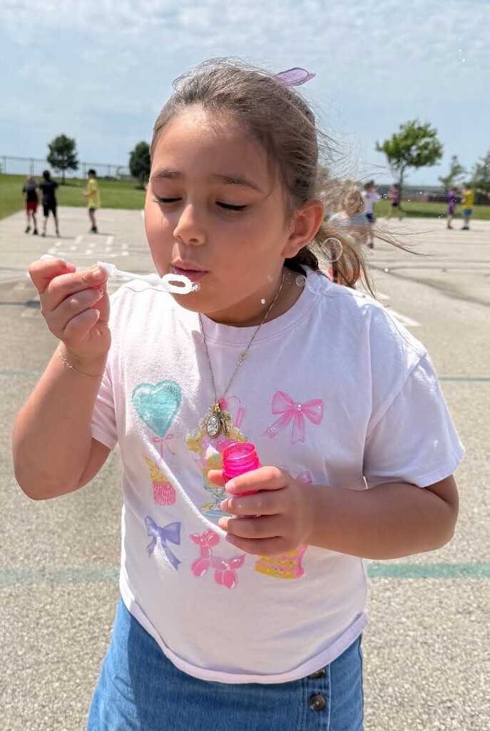2nd Grade Celebrations - bubbles