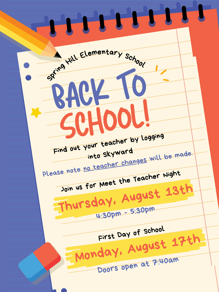 Back to School Info