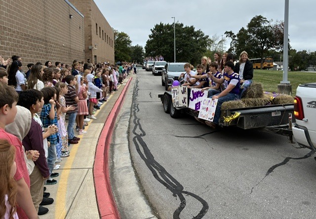 Homecoming Parade float.