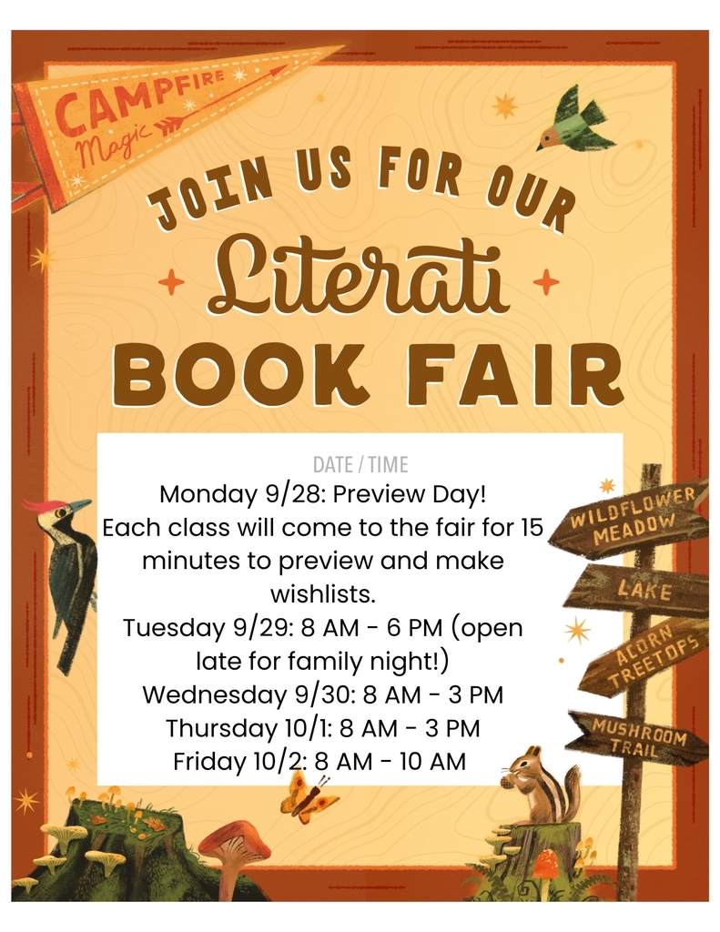 Book Fair Schedule