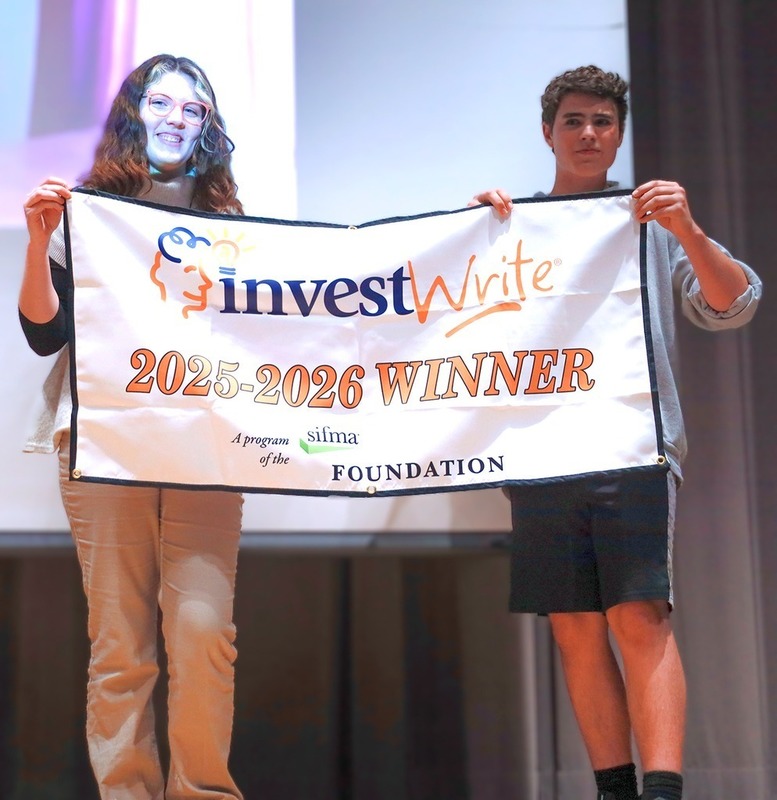 Spring Hill Middle School student has earned third place nationally in the Fall 2025 InvestWrite