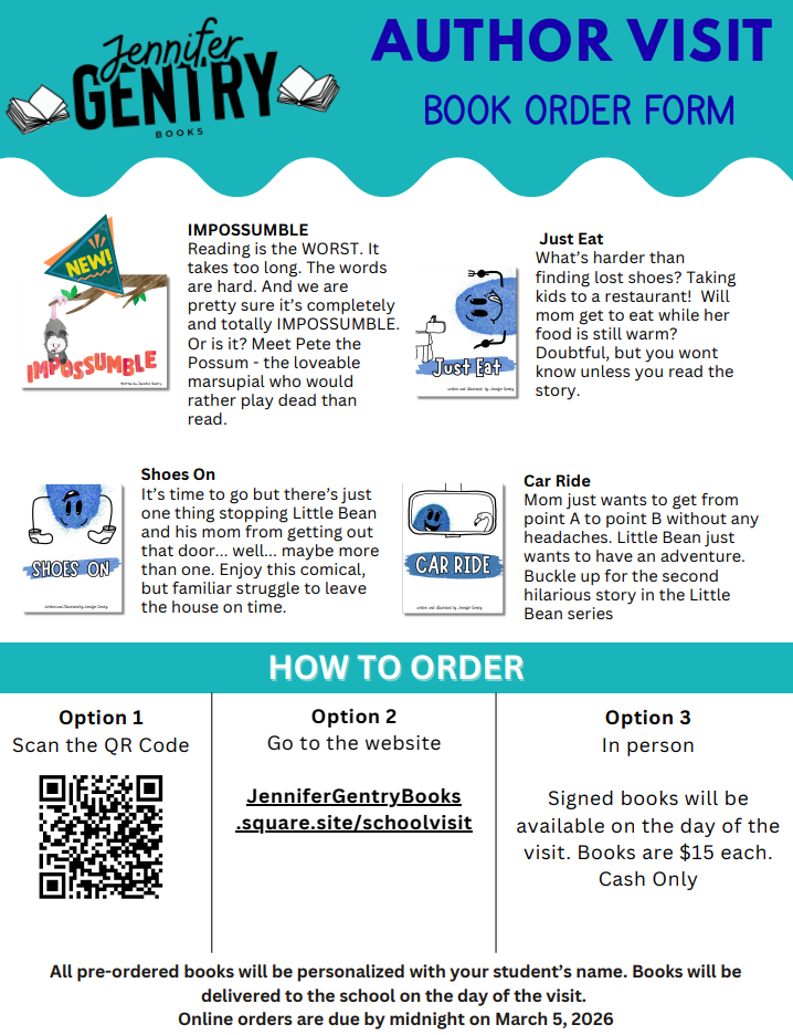 Author Visit - Jennifer Gentry