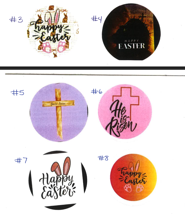 Easter Buttons