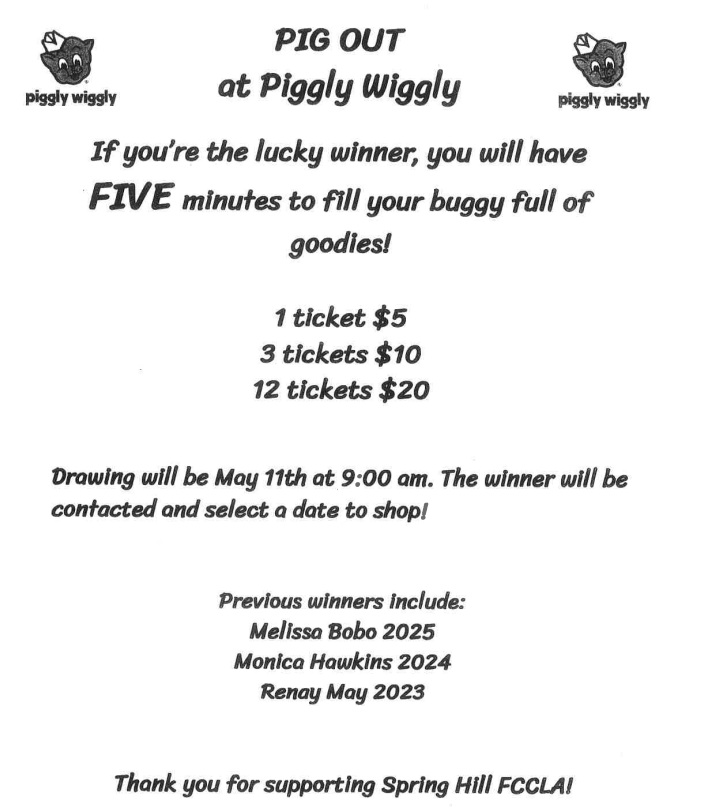Pig Out Piggly Wiggly