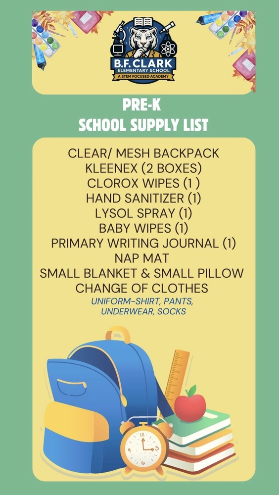 School Supply  2026-2027