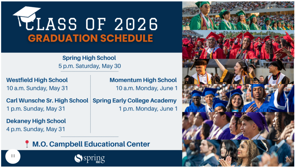 2026 SISD Graduation