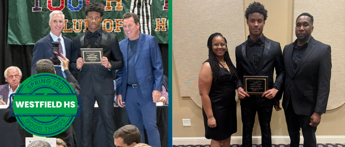Spring ISD Star Shines at Houston Touchdown Club