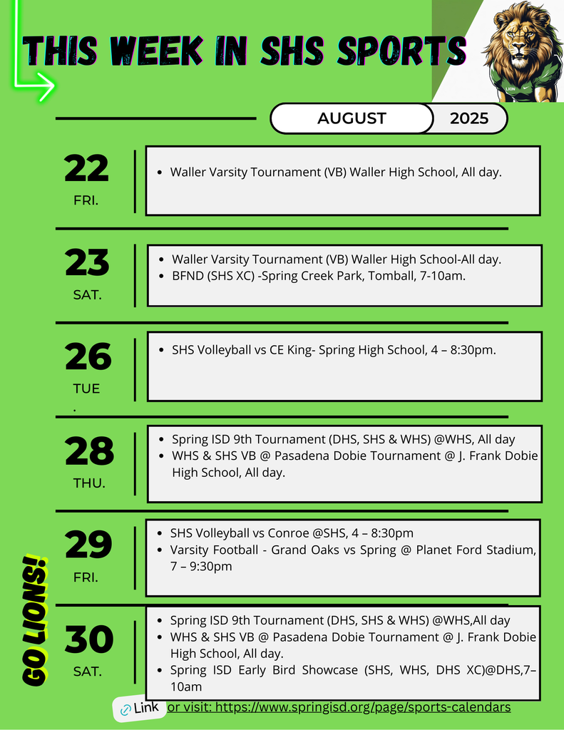 week sports