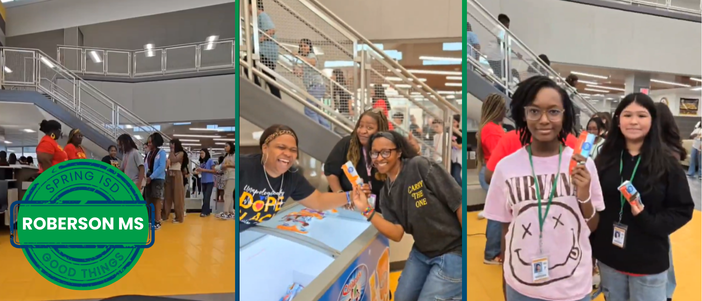 Roberson Scoops Up Sweet Fun at Ice Cream Bash