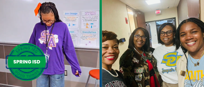 Spring ISD Shows Off That College Pride