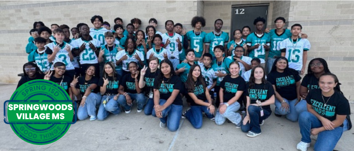 Springwoods Village Athletes Kick Off the Day with Northgate Pride