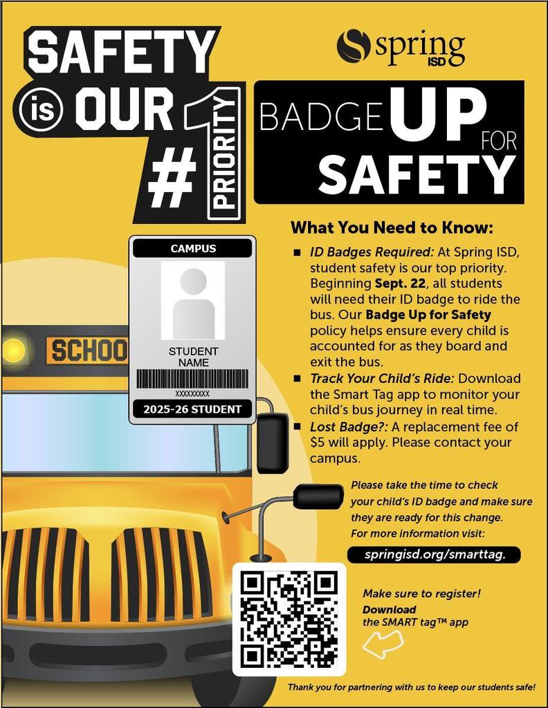 Badge Up for Safety - Safety is Our #1 Priority