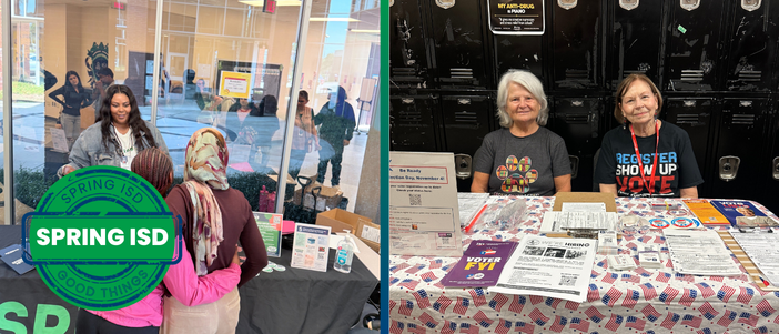 Spring ISD Rocks National Voter Registration Day