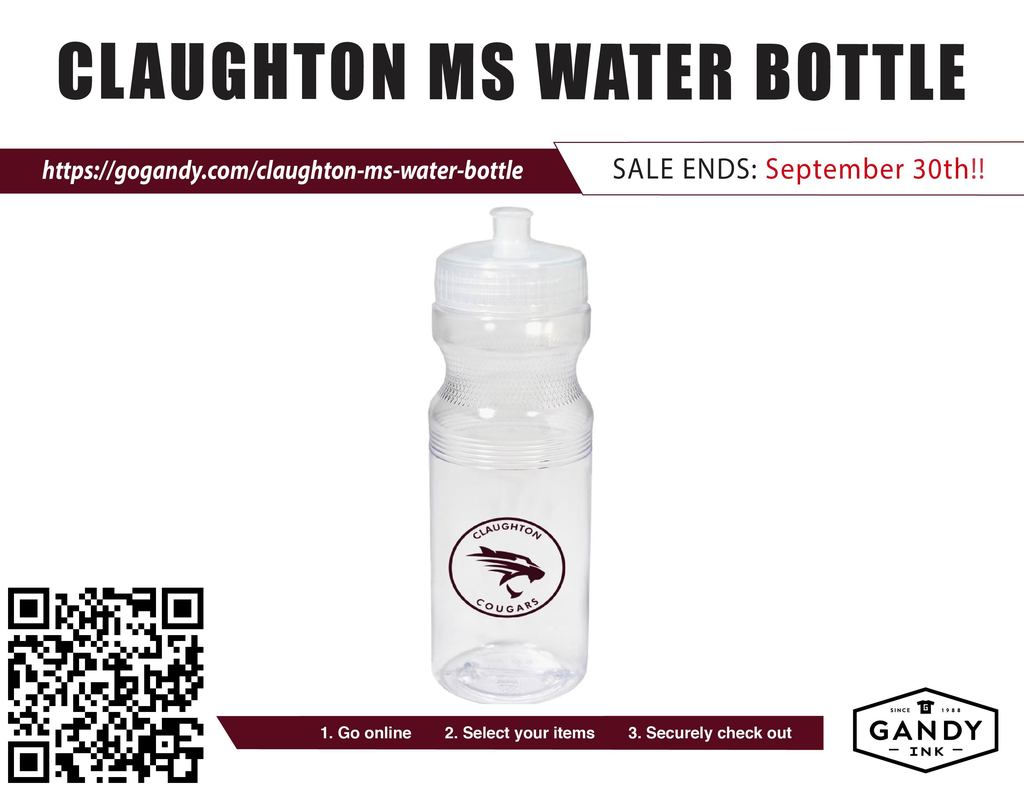 Claughton MS Water Bottle