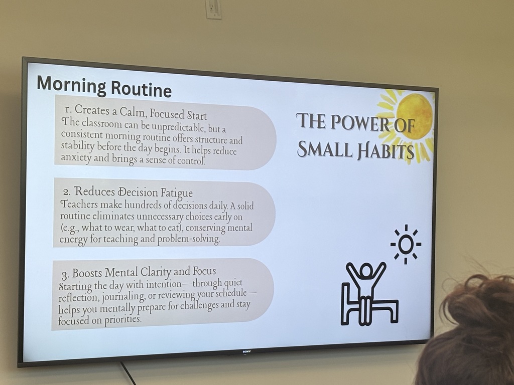 "The Power of Small Habits"