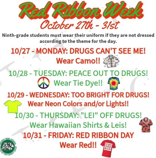 SHS Red Ribbon week