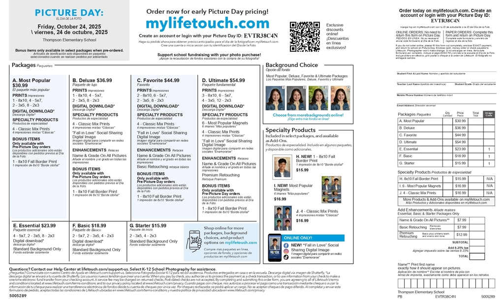 Order Picture Online