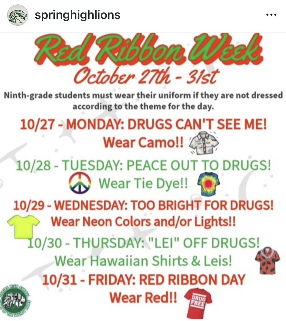 red ribbon week