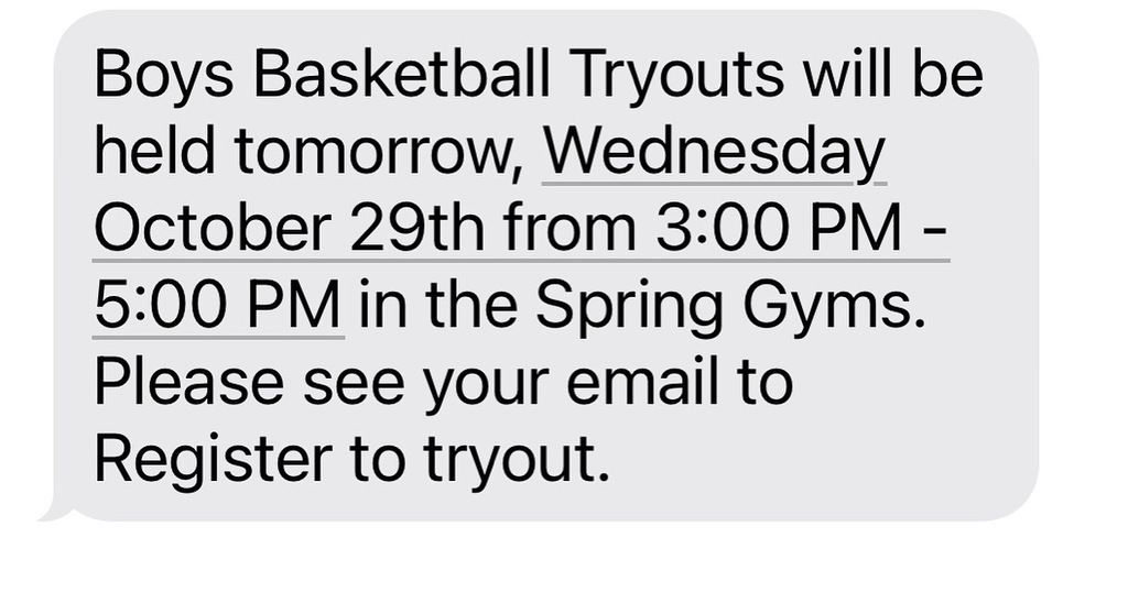 Tryouts