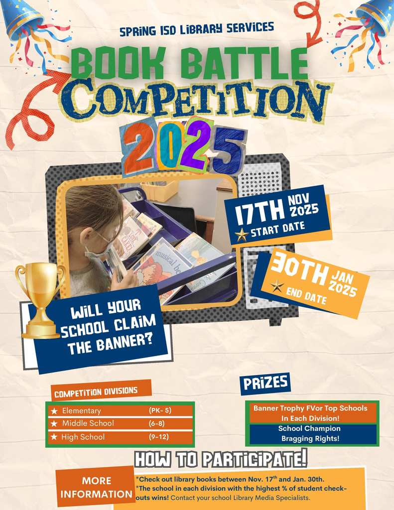Book Battle Competition Student Flyer