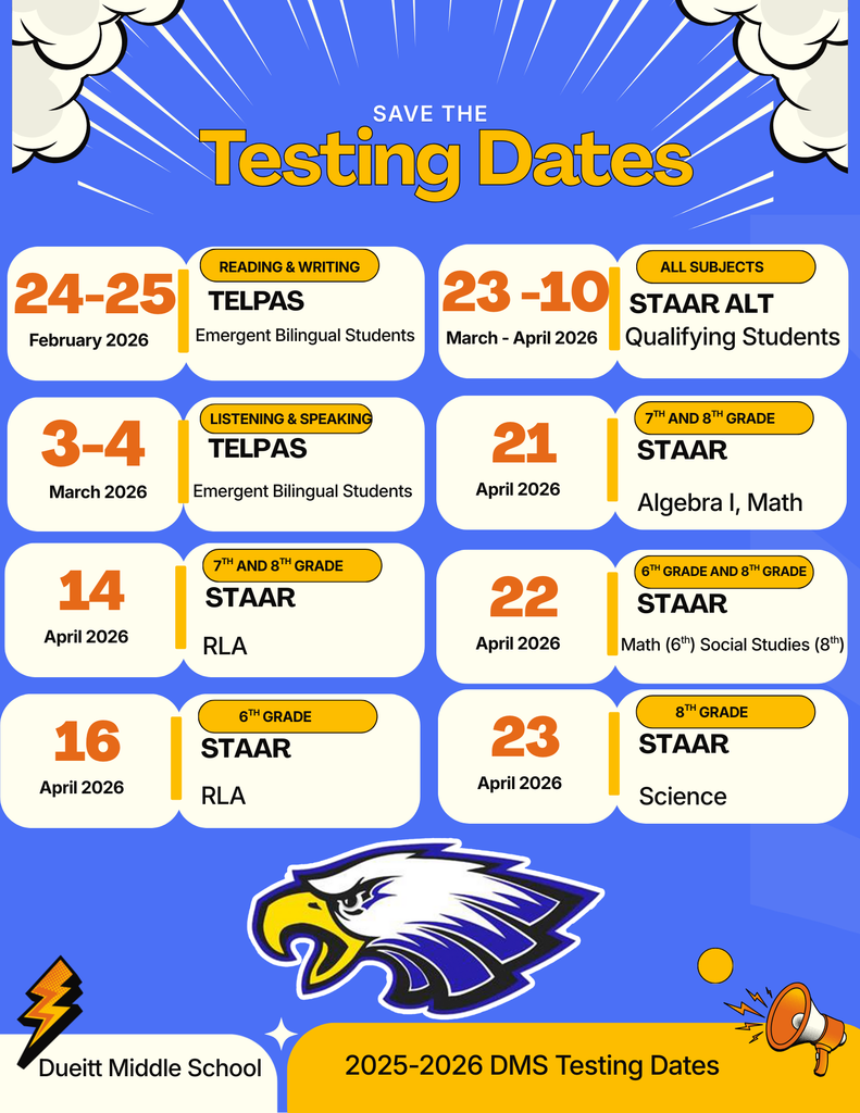 Save the Testing Dates