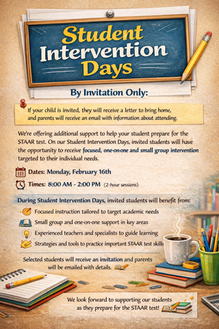 February Intervention Days