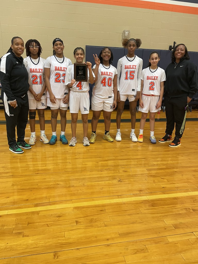 8th Grade Girls Basketball District Champs