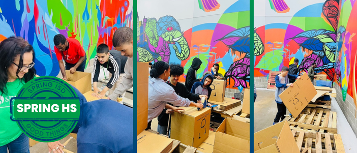 Service in Action: Spring High Seniors Shine at Houston Food Bank