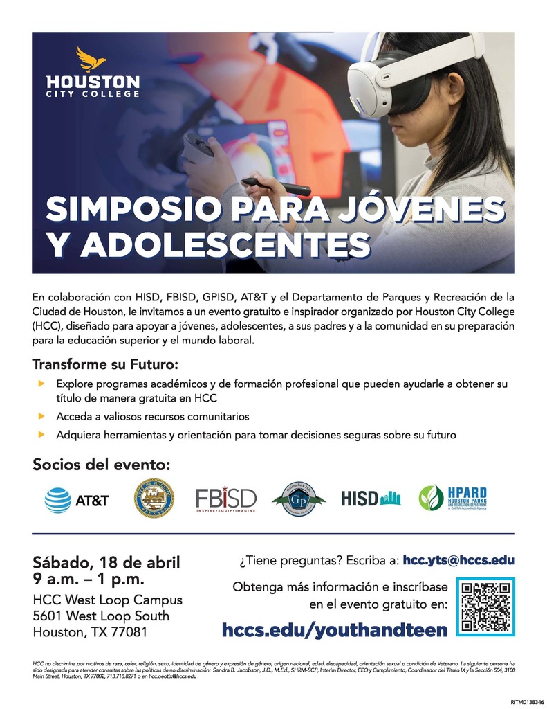 Simposio para jóvenes y adolescentes