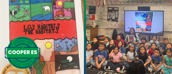 Cooper Elementary's Bilingual Book Stars Shine Bright