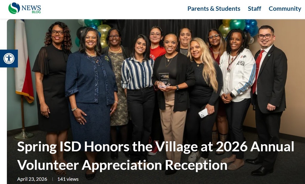 Congratulation To Our Award Winning PTO! 