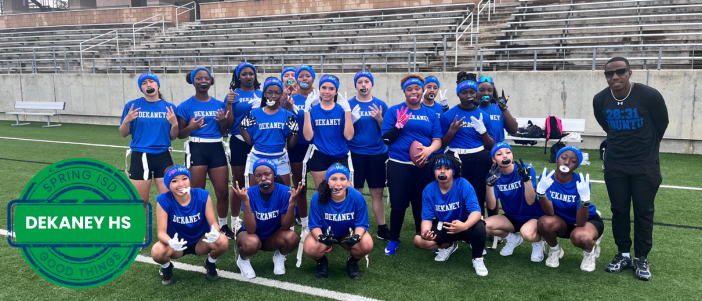 Girls Flag Football League Is In Full Swing - and It's Serious Out Here - Dekaney HS