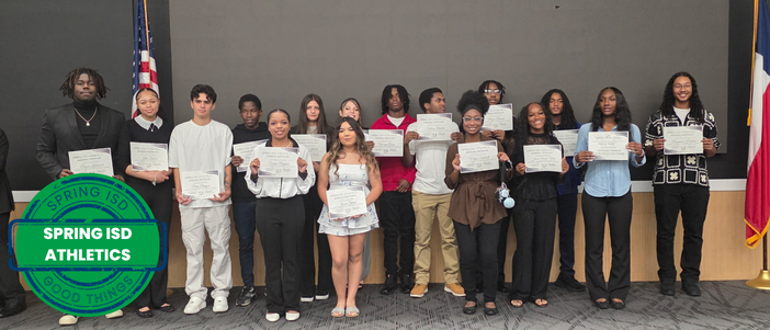 Spring ISD Crowns Its Top Academic Scholar Athletes