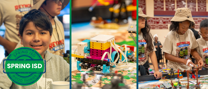 Spring ISD Robots Take Over Claughton Middle School