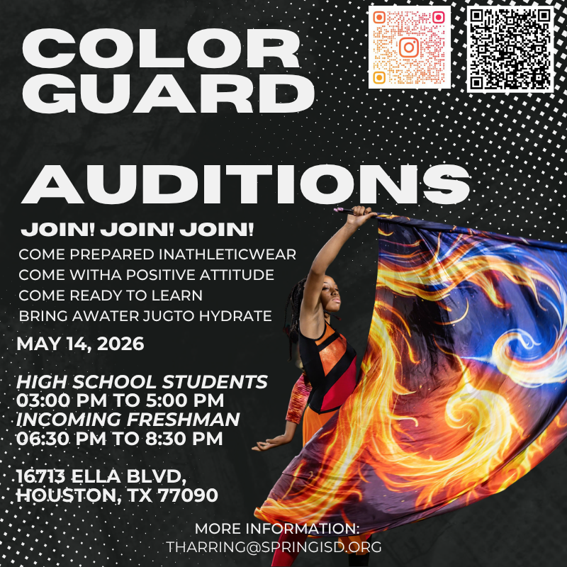 Westfield Color guard auditions