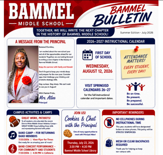 BMS Bulletin - July 26