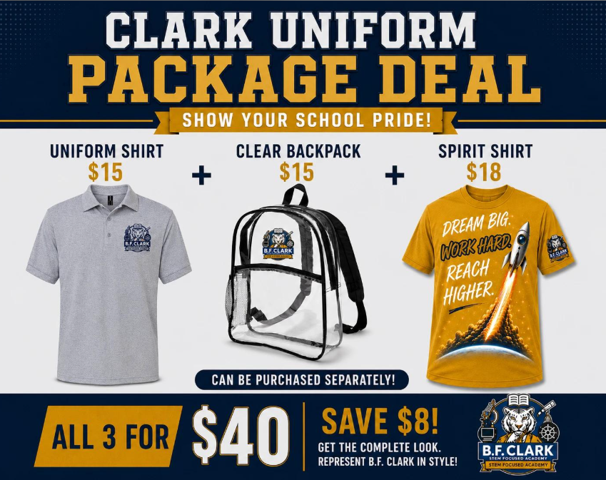 Clark Uniform Package Deal 