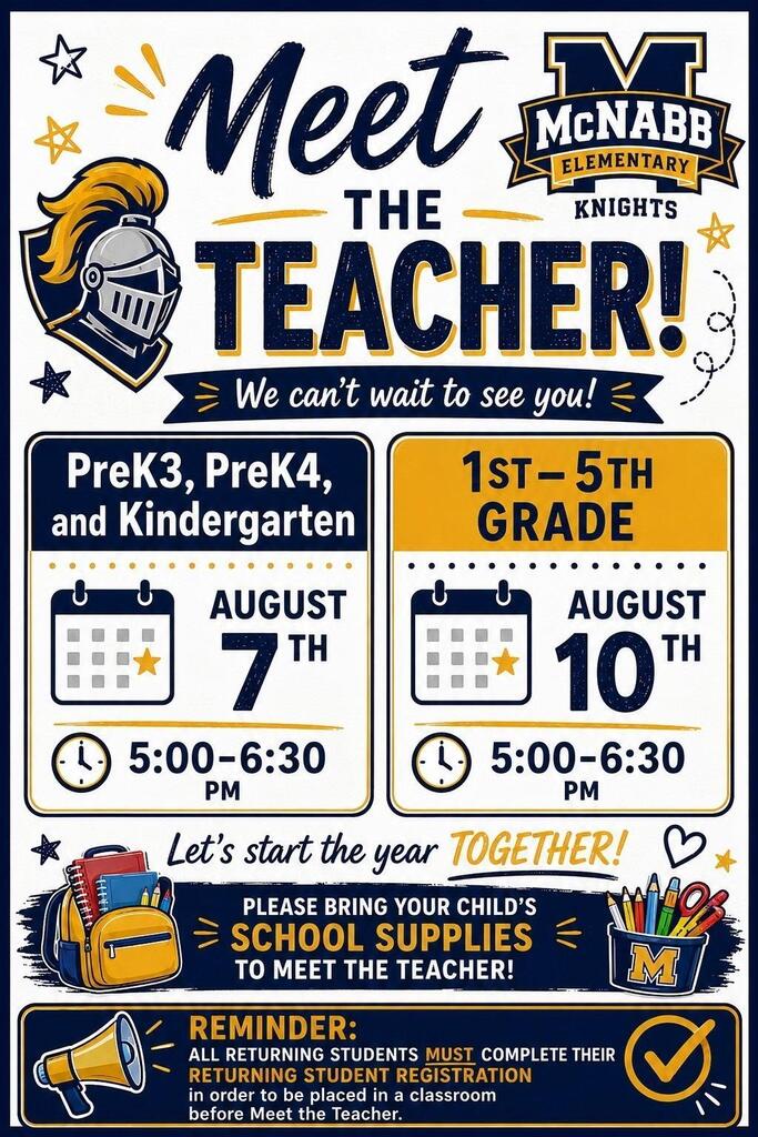 meet the teacher 