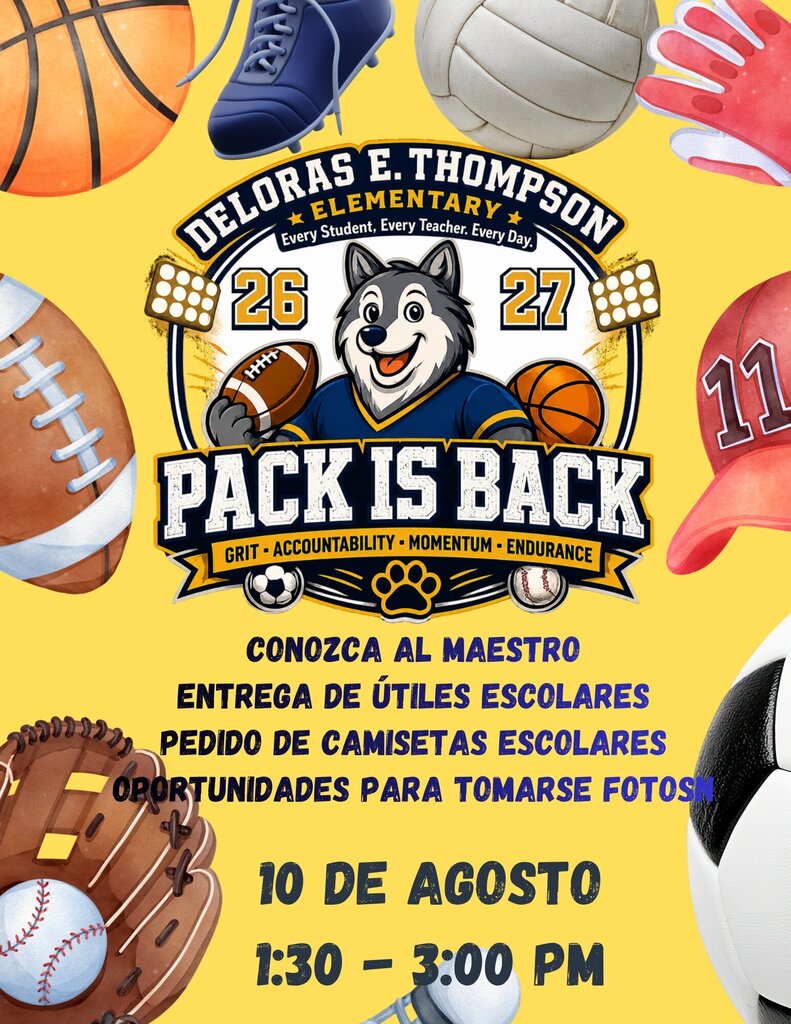Meet the Teacher Flyer Spanish
