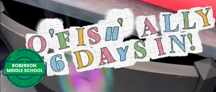 They're o-fish-ally Middle Schoolers