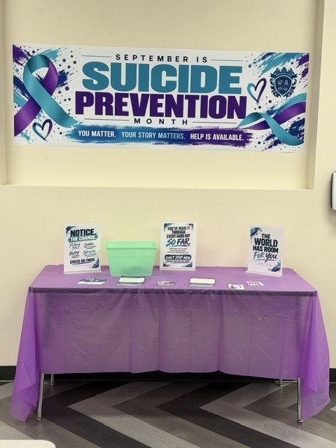 suicide prevention month at MHS 