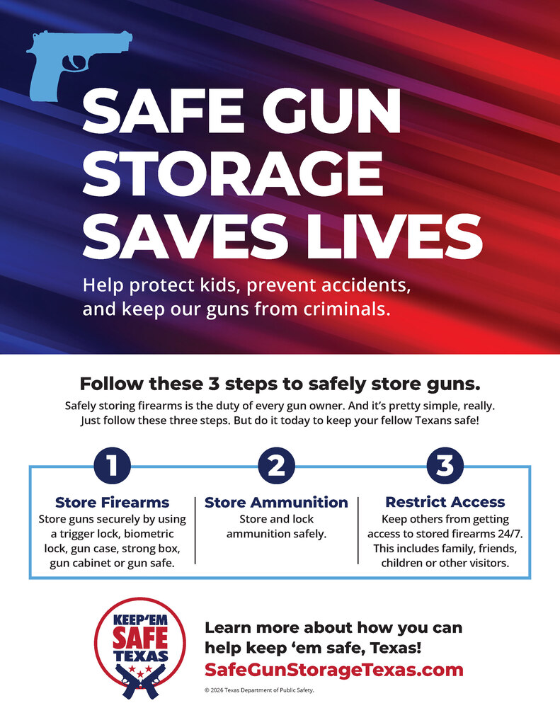 Safe Gun Storage Saves Lives - SafeGunStorageTexas.com