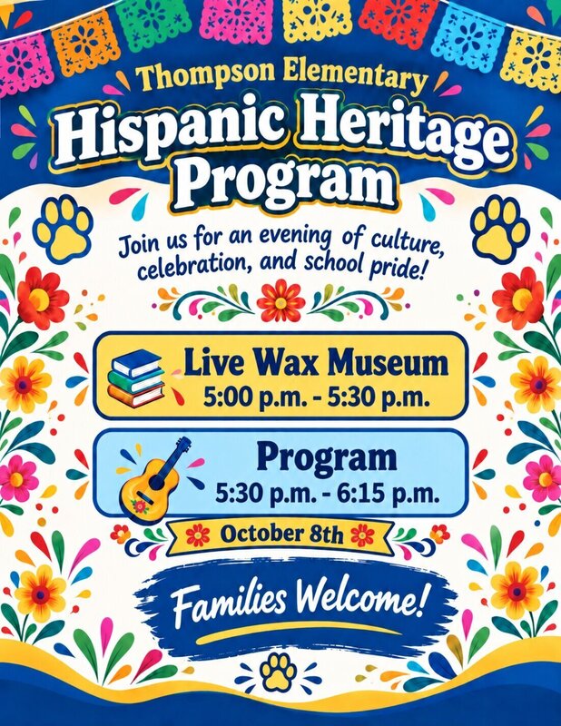 Hispanic Heritage Flyer English