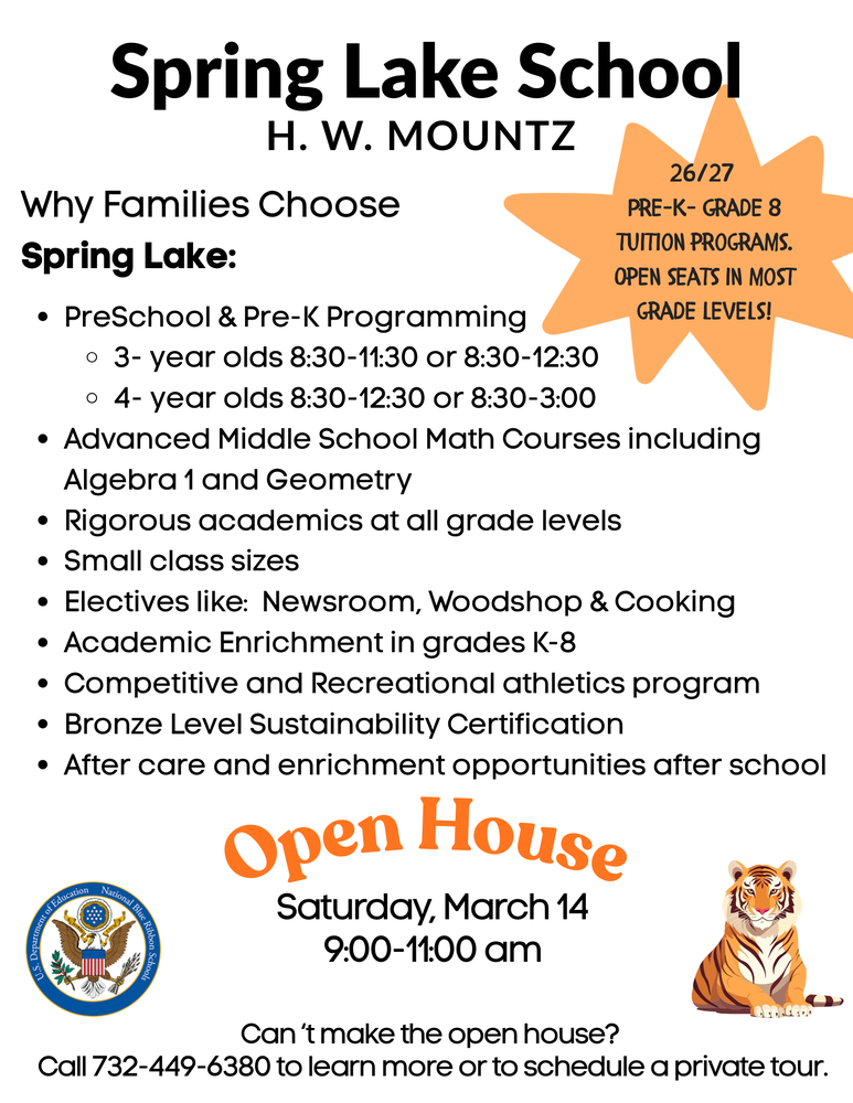 Open House 3/14