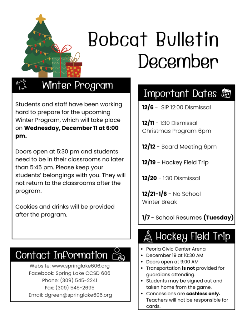 December Bulletin