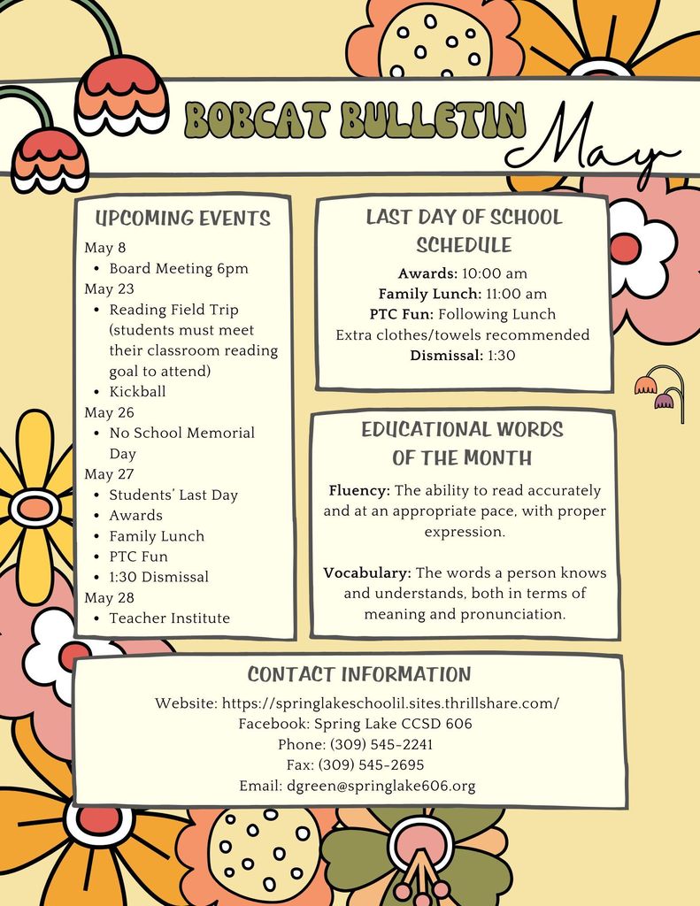 May Bobcat Bulletin