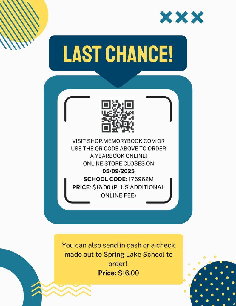 Last Chance Yearbook Order