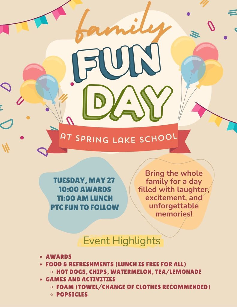 Colorful Illustrative Family Fun Day Flyer (1)